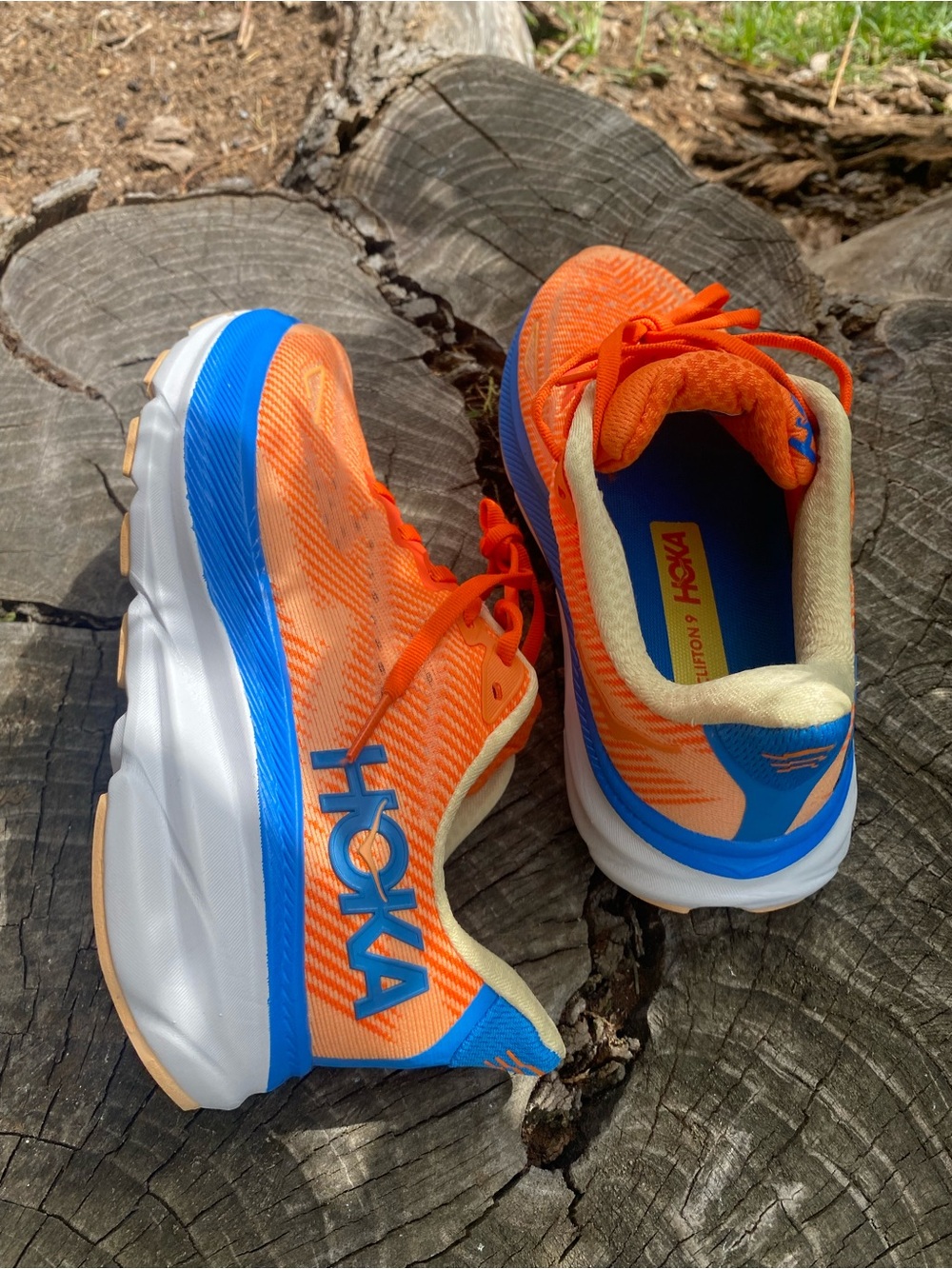 New HOKA one one Clifton 9 Running women Shoes size 6.5 - Picture 6 of 9
